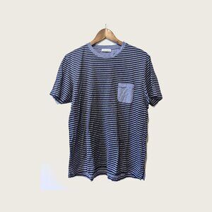 GRAN SASSO - Crewneck striped T-sirt - Sz 52